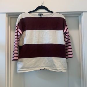 J Crew long sleeved top